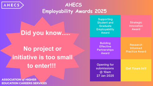 AHECS Employability Awards 2025…did you know.2